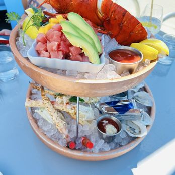 Tower 23 - The New Tower23 seafood tower! - San Diego, CA