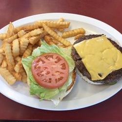 Hot Grill - Hand-made Cheeseburger and premium quality fries. Excellent food at this place !!!