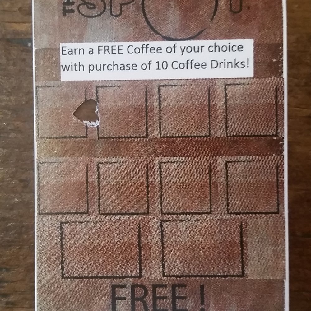Green Spot Cafe - Punch card - Desserts Near Me - Ridgewood, New York Green Spot Cafe - Punch card - Desserts Near Me - Ridgewood, New York