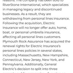 Electric Insurance - Electric Insurance no longer exists.