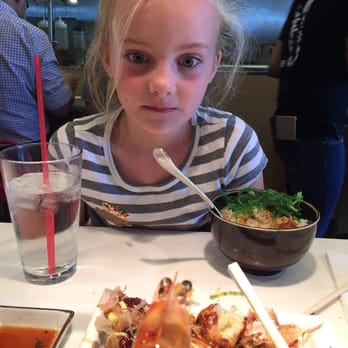 Tampopo Ramen - A little nervous about the shrimp looking at her. - Ramen Near Me - Tempe, Arizona Tampopo Ramen - A little nervous about the shrimp looking at her. - Ramen Near Me - Tempe, Arizona