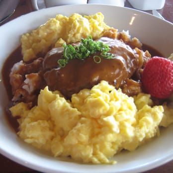 Ama Ama Restaurant - The Traditional Loco Moco - HUGE breakfast! - New American Near Me - Kapolei, Hawaii Ama Ama Restaurant - The Traditional Loco Moco - HUGE breakfast! - New American Near Me - Kapolei, Hawaii
