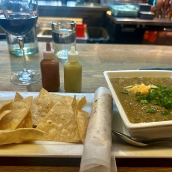 North County - Green chili with scratch made chips, tortillas and hot sauce - Mexican Near Me - Denver, Colorado
