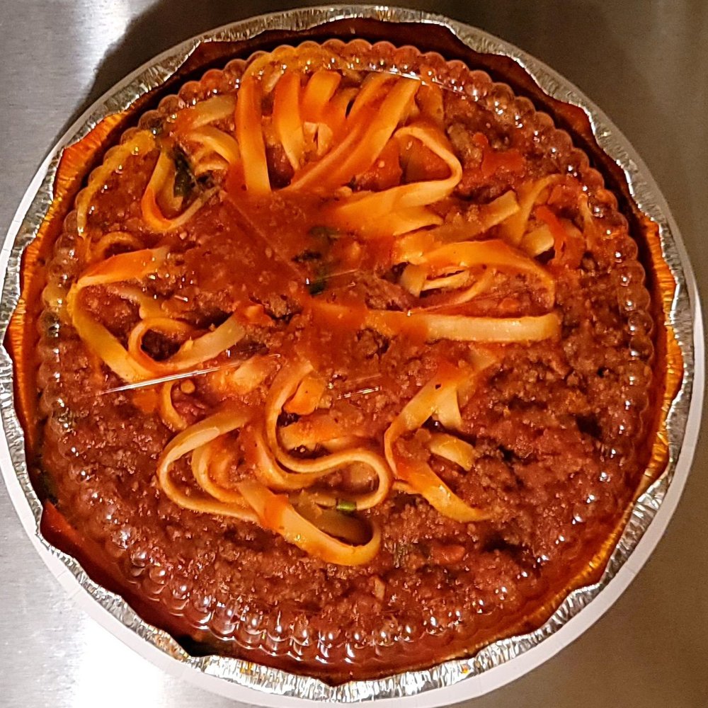 Fettuccine w/Extra Meat Sauce Fettuccine w/Extra Meat Sauce