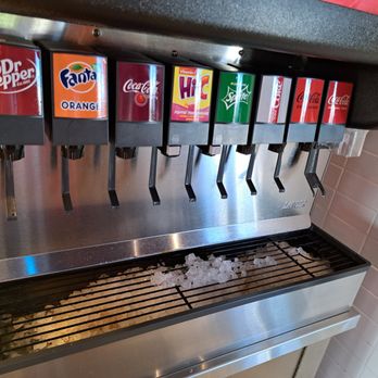 Dave's Hot Chicken - fountain drink selection Feb 2024 - Chicken Shop Near Me - Santa Maria, California Dave's Hot Chicken - fountain drink selection Feb 2024 - Chicken Shop Near Me - Santa Maria, California