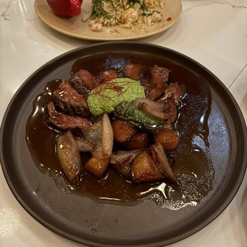 Buoy Bar - Charcoal grilled galbijim steak - Korean Near Me - San Francisco, California