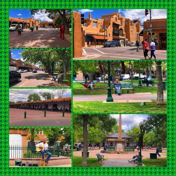 Santa Fe Plaza - Montage of images from Santa Fe Plaza - Landmarks & Historical Buildings Near Me - Santa Fe, New Mexico