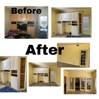 Hamaker Handyman Services - Cabinet painting and interior painting - Handyman Near Me