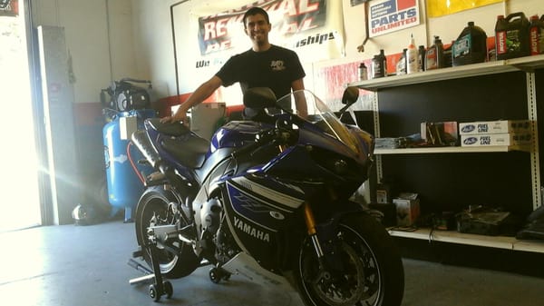 We love sportbikes - some of our favorite customers sportbikes