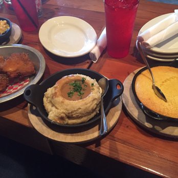 The Eagle Short North - Garlic mashed potatoes and spoonbread - American Near Me - Columbus, Ohio
