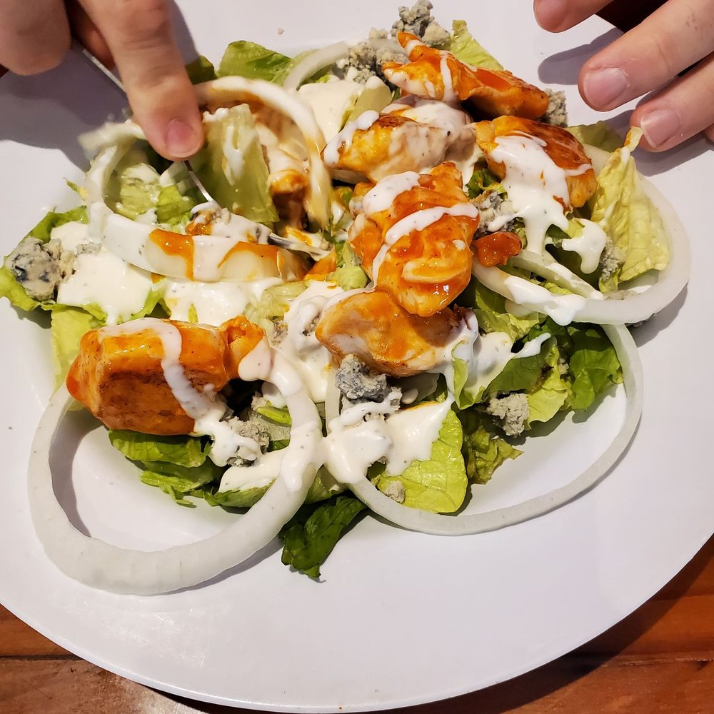 Hooters - a plate of salad with shrimp and lettuce - Sports Bars Near Me - Louisville, Kentucky Hooters - a plate of salad with shrimp and lettuce - Sports Bars Near Me - Louisville, Kentucky