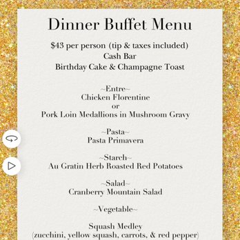 Fountains Golf & Banquet - Menu from an event at Fountains Golf & Banquet. We also had three appetizers. I heard many people complimenting the food that night. - Golf Near Me - Clarkston, Michigan Fountains Golf & Banquet - Menu from an event at Fountains Golf & Banquet. We also had three appetizers. I heard many people complimenting the food that night. - Golf Near Me - Clarkston, Michigan