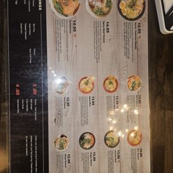 Menu back
