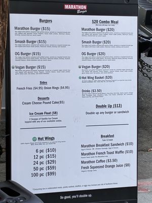 Menu photo 1 Marathon Burger Canoga Park, CA Menu photo 1 Marathon Burger Canoga Park, CA