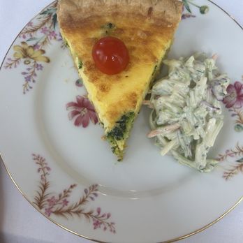 Windsor House Tea Room - Broccoli cheddar quiche - Tea Rooms Near Me - Lafayette, New Jersey Windsor House Tea Room - Broccoli cheddar quiche - Tea Rooms Near Me - Lafayette, New Jersey