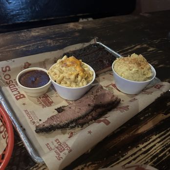 Bludso's BBQ - Mac & Cheese, Potato Salad, Spicy BBQ Sauce, Brisket, Pork Ribs - Barbeque Near Me - Los Angeles, California Bludso's BBQ - Mac & Cheese, Potato Salad, Spicy BBQ Sauce, Brisket, Pork Ribs - Barbeque Near Me - Los Angeles, California