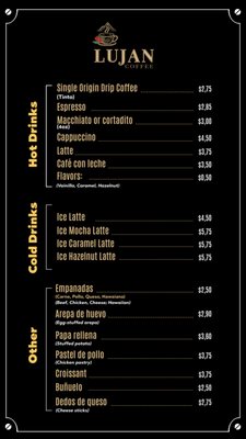 Menu photo 2 lujan coffee Altamonte Springs, FL Menu photo 2 lujan coffee Altamonte Springs, FL