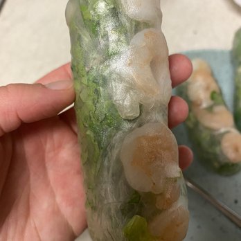 Bangkok Corner - Suppose to be shrimp spring rolls - Thai Near Me - Costa Mesa, California