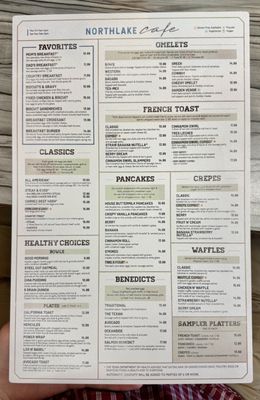Menu photo 2 Northlake Cafe Northlake, TX Menu photo 2 Northlake Cafe Northlake, TX