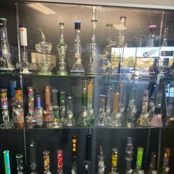 Best Smoke Shop - Water Pipe Selection. Mike helped us out.