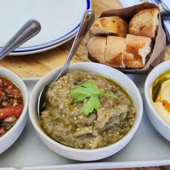 Mandolin Aegean Bistro - Turkish Sampler - Mediterranean Near Me - Miami, Florida