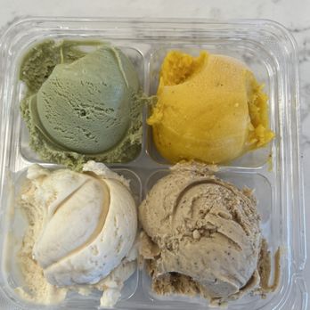 Melba Ice Creamery - Mango, pistachio, salted caramel, Turkish coffee DELISHHHHHHH - Ice Cream & Frozen Yogurt Near Me - Lawrence Township, New Jersey