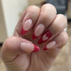 BCBC Nails Spa - Gel X fill with design. Love.