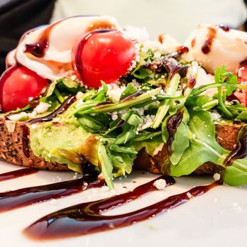 Broken Yolk Cafe - Feta avocado toast. - Breakfast & Brunch Near Me - Orange, California Broken Yolk Cafe - Feta avocado toast. - Breakfast & Brunch Near Me - Orange, California