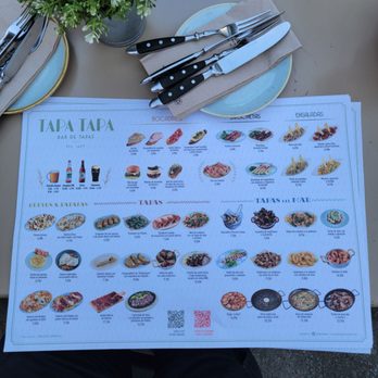 Tapa Tapa - Menu - Tapas Bars Near Me - Madrid, M Tapa Tapa - Menu - Tapas Bars Near Me - Madrid, M