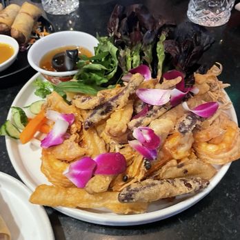Lily - Fried Prawns and Sweet Potato - Vietnamese Near Me - San Francisco, California Lily - Fried Prawns and Sweet Potato - Vietnamese Near Me - San Francisco, California