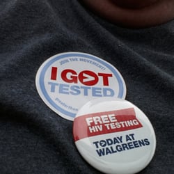 Walgreens - June 26, 27, 28. Free HIV testing.