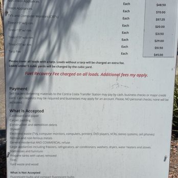 Republic Services Contra Costa Transfer Station - Dump pricing - Junk Removal & Hauling Near Me - Martinez, California