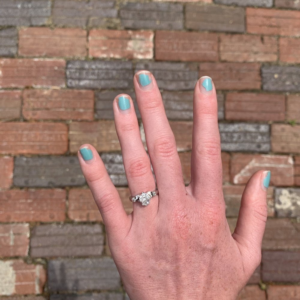 Scott's Custom Jewelers - Custom claddagh engagement ring - Jewelry Near Me - Dublin, Ohio Scott's Custom Jewelers - Custom claddagh engagement ring - Jewelry Near Me - Dublin, Ohio