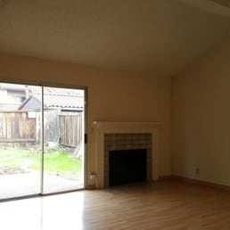 Living room before.