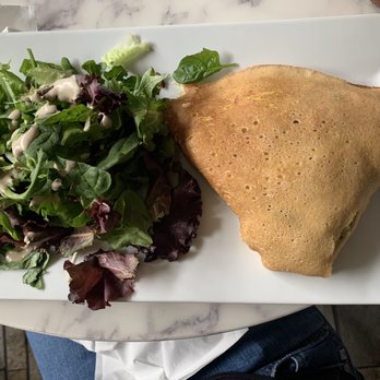 Blue Daisy - Crepe with Salmon and stuff - Creperies Near Me - Santa Monica, California Blue Daisy - Crepe with Salmon and stuff - Creperies Near Me - Santa Monica, California