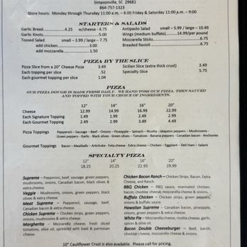 Bertolo's Pizza - Pizza Near Me - Simpsonville, South Carolina