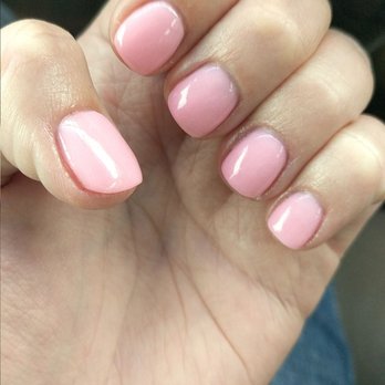 LT Nail Lounge - First time getting a dip manicure and it looks great! - Nail Salons Near Me - Crystal Lake, Illinois