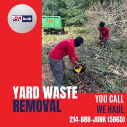 JM Junk Removers - When you need yard waste removal, call JM Junk Removers @ 214-888-JUNK (5865) or visit www.jmjunkremovers.com. You call, we haul!