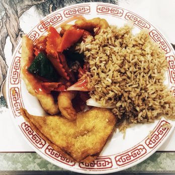 Peking Chinese Restaurant - Sweet And Sour Shrimp with crab Crab Rangoon - Cantonese Near Me - Tomah, Wisconsin
