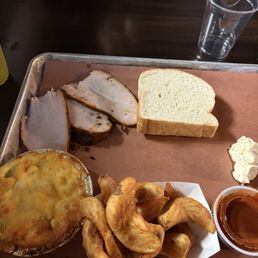 Peppered Turkey Mac & Cheese Fried Potato Twisters Peppered Turkey Mac & Cheese Fried Potato Twisters