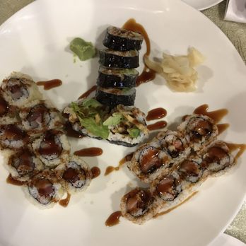 Fusion Cafe - West Allis - Spider Roll (center) - Chinese Near Me - West Allis, Wisconsin Fusion Cafe - West Allis - Spider Roll (center) - Chinese Near Me - West Allis, Wisconsin