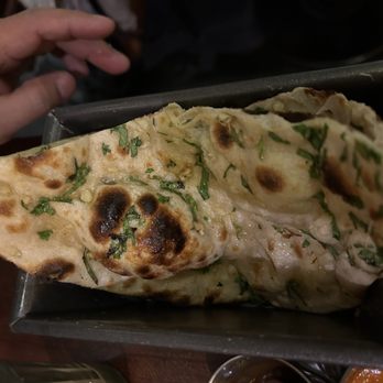 Dishoom - Garlic naan - Indian Near Me - London, XGL Dishoom - Garlic naan - Indian Near Me - London, XGL