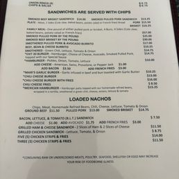 Inside menu Inside menu