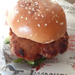 Salmon burger