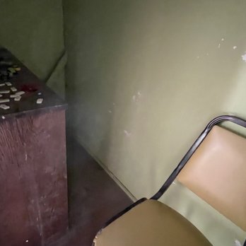 Trans-Allegheny Lunatic Asylum - I captured a couple orbs during the daytime in this closet.  The story goes that "Frank" locked himself in this closet and suffocated. - Landmarks & Historical Buildings Near Me - Weston, West Virginia