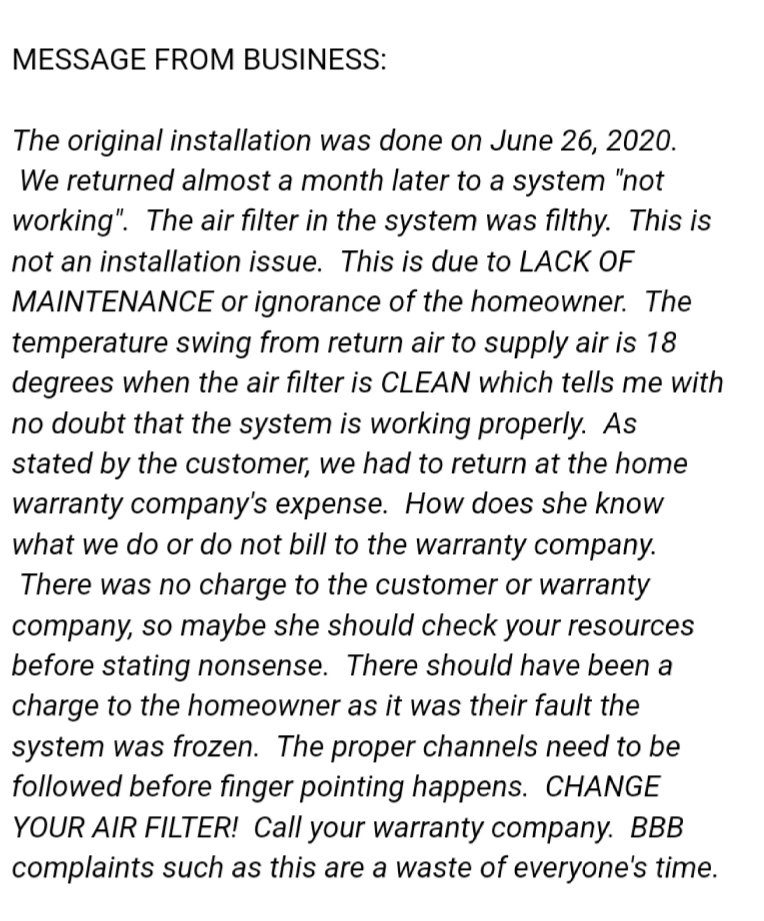 ALL TYPE HEATING & COOLING Updated August 2024 5201 Tuscarawas St W