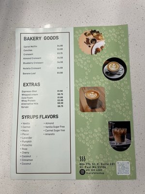Menu photo 3 Cafeto Shop Saint Paul, MN