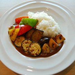 Waterfalls - Vegetable Curry with Rice