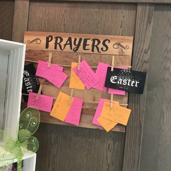 Chick-fil-A - Prayer wall, very cute. I've never seen this before. - Fast Food Near Me - Oviedo, Florida