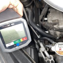 Measuring the pressure with the manifold I had to purchase it was ranging 67-71 at the highest- red zone too high! Measuring the pressure with the manifold I had to purchase it was ranging 67-71 at the highest- red zone too high!